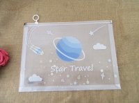 5Pcs Large Reusable Stand Up Frosted Zip Lock Bag Travel Bag
