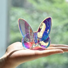 1Pc Winkling Butterfly Figurines Ornament Desktop Decor