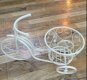 1Set Bicycle Flower Plant Display Stand Holder Home Garden D?cor