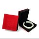 6Pcs Red & Black Velvet Jewelry Case For Bracelets Bangle 9cm Si