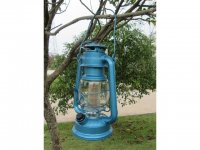 4Pcs Light Up Outdoor Camping Lantern Lamp Torch 12Led Blue