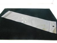 1000 Clear Self-Adhesive Seal Plastic Bags 30x7cm W/Hole