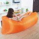 Orange Easy Inflatable Sofa Air Bag Bed Sleeping Chair Outdoor B