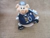3Pcs Piggie Sportsman Ornament Figurine Desktop Home Decoration 3Pcs Piggie Sportsman Ornament Figurine Desktop Home Decoration