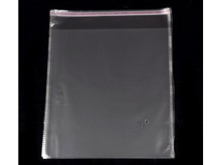 1000 Clear Self-Adhesive Seal Plastic Bags 27x24cm