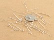 (image for) 500Gram(4800pcs) Eye Pins Jewelry Finding 28mm
