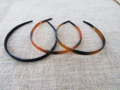 1Pc Plain Hairband Headband Hair Base 10mm Wide New