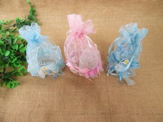 (image for) 24Pcs Carriage Stroller Baby Shower Favor Candy Gift Food Box