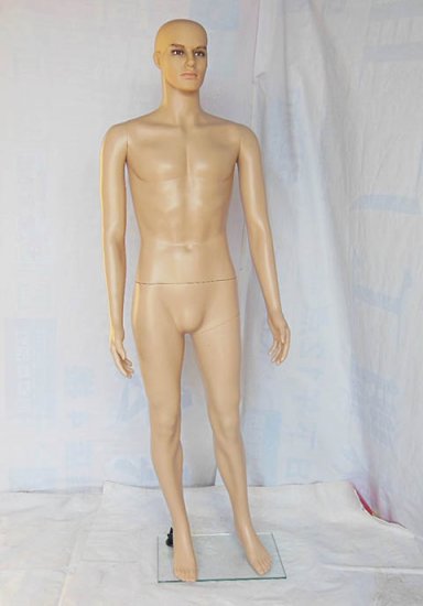 1X New Full Body Size Male Mannequin 180cm High - Click Image to Close