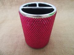 1X Shinny Makeup Brush Holder Pen Pencil Holder Storage Containe 1X Shinny Makeup Brush Holder Pen Pencil Holder Storage Containe