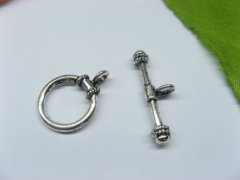 50sets Metal Circle Toggle Clasp yw-ac-tc23