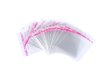 (image for) 1000 Clear Self-Adhesive Seal Plastic Bag 14x12cm
