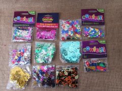 12Pkts Foil Confetti Sequin for Party Favor Assorted 12Pkts Foil Confetti Sequin for Party Favor Assorted