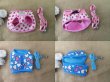 (image for) 4Sets Soft Padded Mesh Pet Walking Harness Leash Harnesses Vest