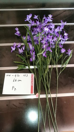 8Pcs Purple Flower 66cm Long we-flo163 - Click Image to Close