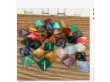 (image for) 7Pcs Healing Natural Chakra Pyramid Stone Set Assorted