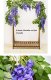 1Pc Purple Hanging Begonia Ivy Leaf Garland Wedding Flower Arch