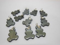 (image for) 98 Fashion Hematite Bear Pendants Wholesale