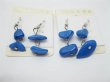 48Pairs Fashion Bule Irregular Earrings Bulk (image for) 48Pairs Fashion Bule Irregular Earrings Bulk
