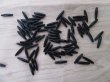 500g (870cs) Black Faux Rice Beads Loose Beads 6x27mm (image for) 500g (870cs) Black Faux Rice Beads Loose Beads 6x27mm