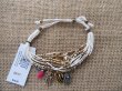 (image for) 12Pcs White Fashion Eyeball Etc Multi-String Bracelet with Pouch