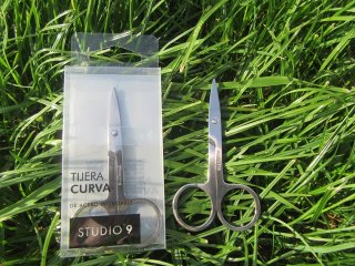 (image for) 6Pcs Curved Tip Cuticle Scissors Eyebrow Trimming Trimmer