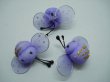100 Linght Purple Cute Bee Charms Jewellery Crafts (image for) 100 Linght Purple Cute Bee Charms Jewellery Crafts
