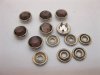 100Sets Brown Five-Claw Brad Stud Button 100Sets Brown Five-Claw Brad Stud Button