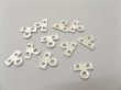 1000 Silver 2-Strand Connector End Bars Jewellery Finding (image for) 1000 Silver 2-Strand Connector End Bars Jewellery Finding