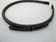1Pc Black Hair Band Hairbands with Attached Bowknot (image for) 1Pc Black Hair Band Hairbands with Attached Bowknot