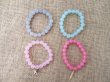 6Pkts x 2Pcs Round Glass 10mm Beaded Bracelets 7cm Dia. Mixed (image for) 6Pkts x 2Pcs Round Glass 10mm Beaded Bracelets 7cm Dia. Mixed