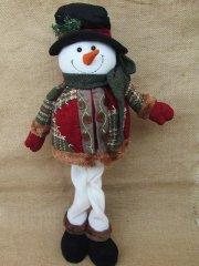 1X Snowman Doll Ornament D?cor Kids Toy 52cm High