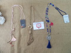 (image for) 6Pcs New Fashion Long Necklaces Jewellery Asscessory