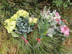 (image for) 3Pcs Artificial Flowers for Home Garden and Wedding Decoration