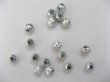(image for) 200 Argenteous Aluminium Round Beads dia.8mm