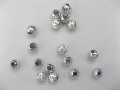 (image for) 200 Argenteous Aluminium Round Beads dia.8mm