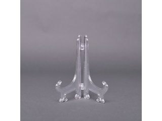 2x10 Clear Plate Display Holders Dish Rack 13.5cm