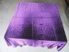 1Pc Purple Shades Stripes Table Cloth Table Cover Wedding Party
