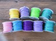 15Rolls X 5Meters Braided Waxed Cotton Rope Cord Bracelet String (image for) 15Rolls X 5Meters Braided Waxed Cotton Rope Cord Bracelet String