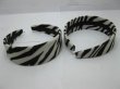 1Pc New Stripe Wide Hairbands 38mm Wide (image for) 1Pc New Stripe Wide Hairbands 38mm Wide