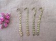 10Pcs Golden Color Vintage Flower Shaped Hook Metal Bookmarks (image for) 10Pcs Golden Color Vintage Flower Shaped Hook Metal Bookmarks