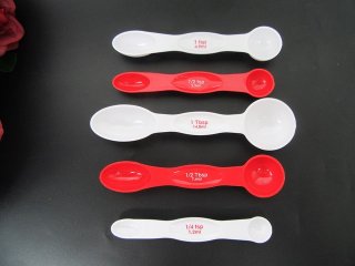 10Packs X 5Pcs New Round Magnetic Measuring Spoons Set Multi Col