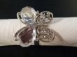 4Pcs Butterfly Napkin Rings Wedding Christenings Dinner Parties (image for) 4Pcs Butterfly Napkin Rings Wedding Christenings Dinner Parties