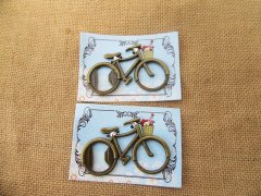 (image for) 10Pcs Unique Heavy Duty Alloy Bike Bicycle Bottle Opener Key Rin