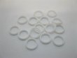 (image for) 500Pcs White Bra Rings Bra Finding Acessories 8mm
