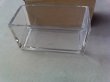 (image for) 6X Wedding Clear Glass Cube Vase 20x10x10cm