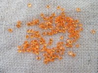 4Pkts x 850Pcs Orange Confetti Table Scatter Wedding Favor 4mm
