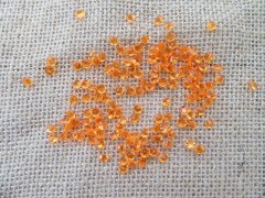 (image for) 4Pkts x 850Pcs Orange Confetti Table Scatter Wedding Favor 4mm