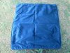 2Pcs Square Soft Velvet Cushion Covers Throw Pillow Cases - Blue