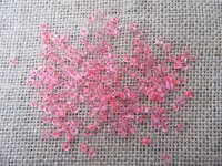 490Grams Deep Pink Round Glass Seed Beads 2-4mm